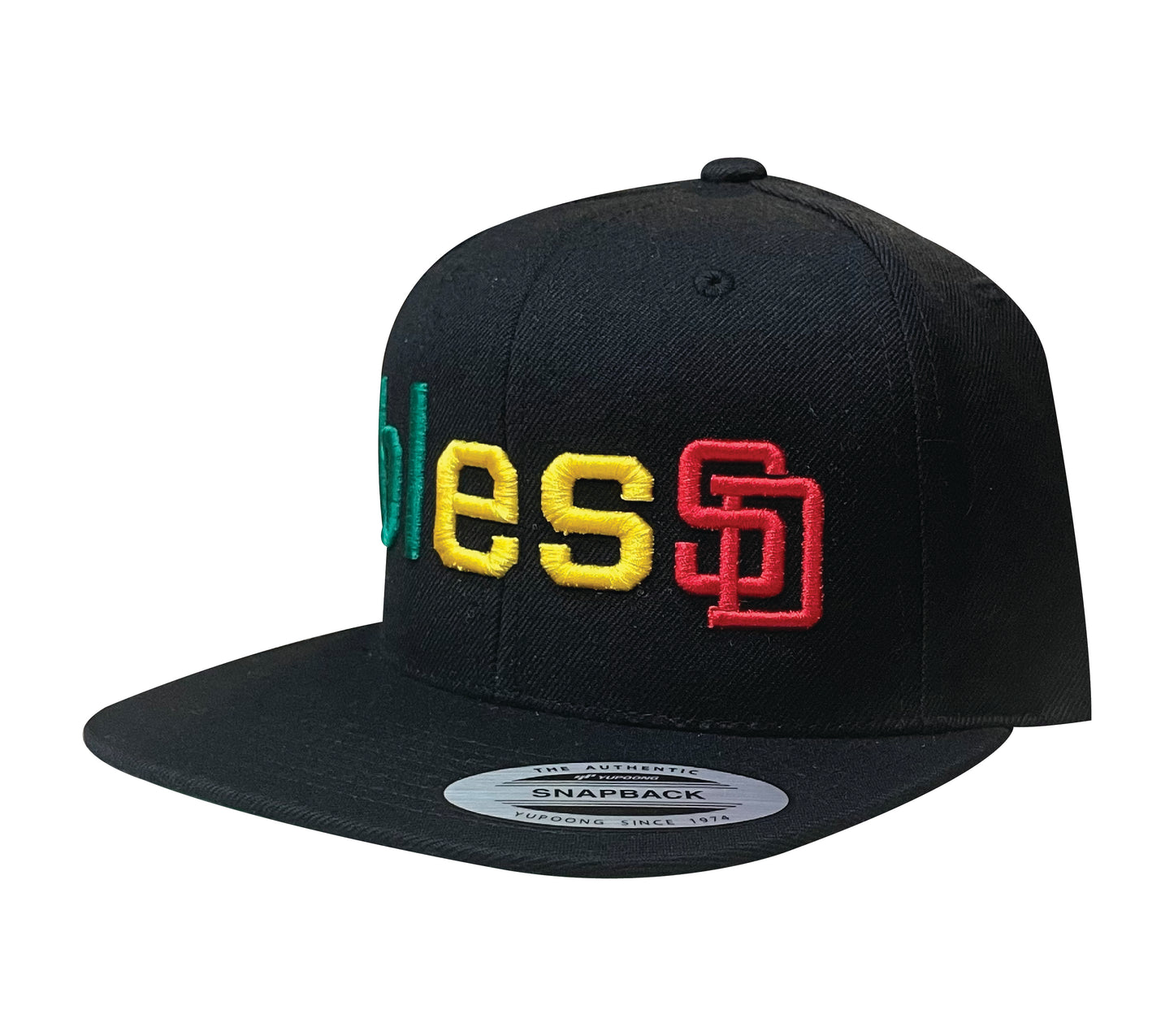 Rasta blesSD Premium Snapback