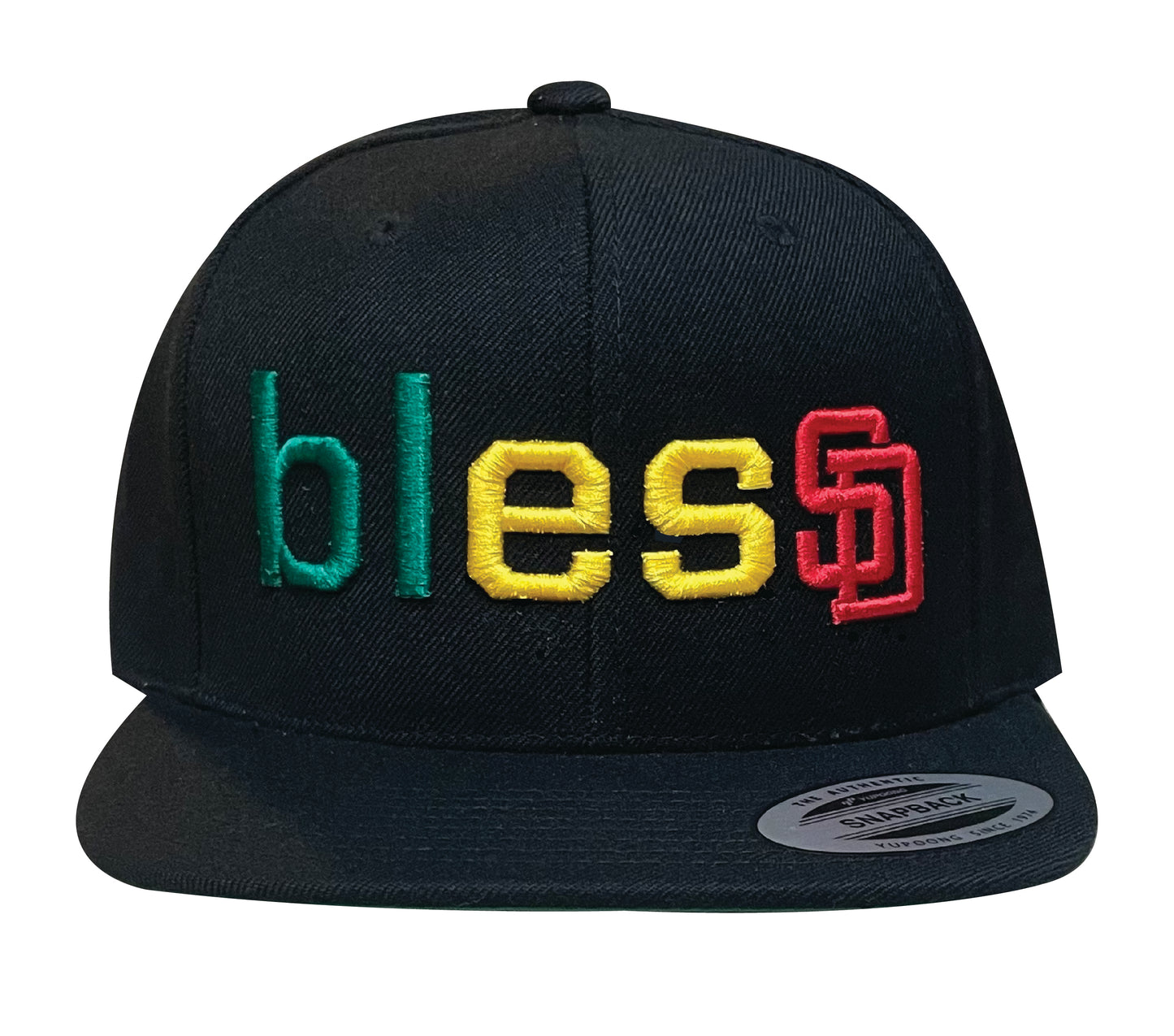 Rasta blesSD Premium Snapback